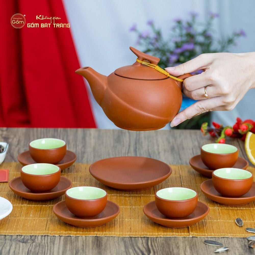 Bộ Ấm Trà Tử Sa Quả Cam