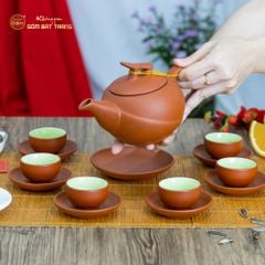 Bộ Ấm Trà Tử Sa Quả Cam