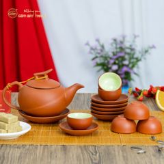 Bộ Ấm Trà Tử Sa Quả Cam
