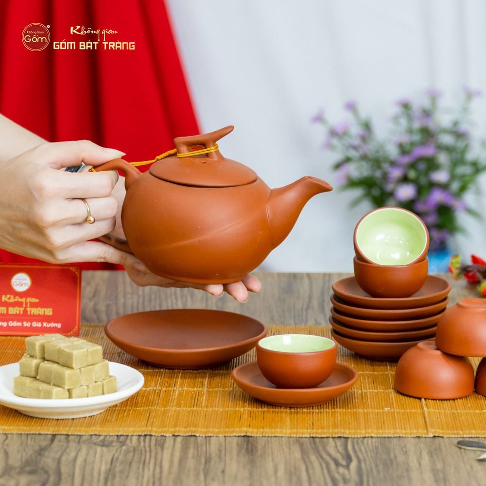 Bộ Ấm Trà Tử Sa Quả Cam