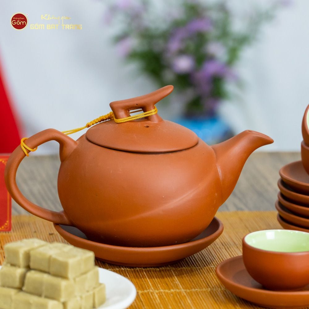 Bộ Ấm Trà Tử Sa Quả Cam