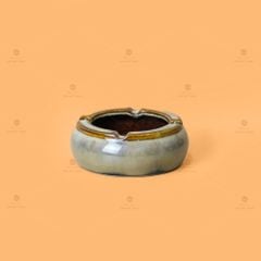 Bộ Ấm Trà Hồ Lô Gấm Men Hỏa Biến