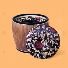 Ấm Tích Bát Tràng Vẽ Chuồn Trúc