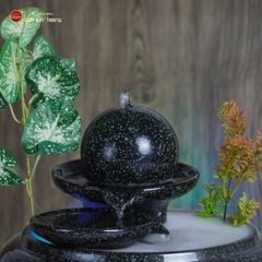 Bộ Thác Nước Phong Thủy Địa Cầu Xanh