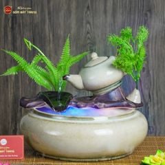 Bộ Thác Nước Phong Thủy Bình Trà