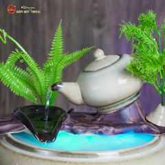Bộ Thác Nước Phong Thủy Bình Trà