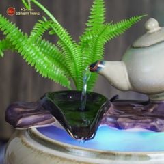 Bộ Thác Nước Phong Thủy Bình Trà