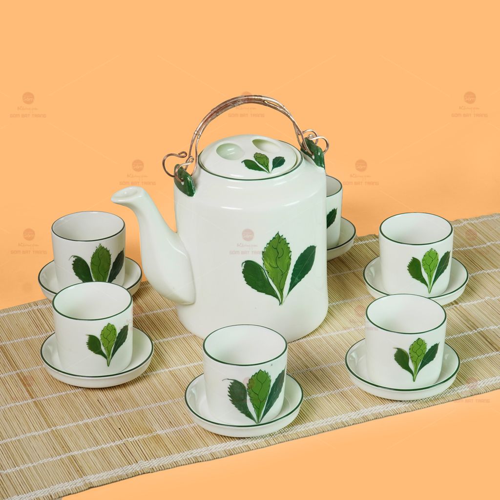 Bộ Ấm Tích Vẽ Ngò Gai 1.5L