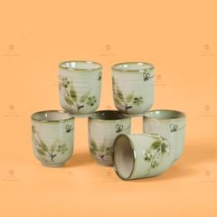 Ấm Tích Bát Tràng Vẽ Chuồn Trúc