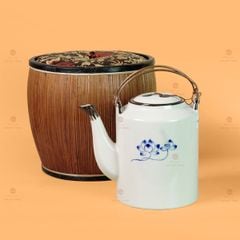 Ấm Tích Bát Tràng Vẽ Hoa Sen