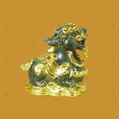 Tỳ Hưu Gốm Sứ Phong Thủy Dát Vàng
