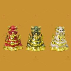 Tỳ Hưu Gốm Sứ Phong Thủy Dát Vàng