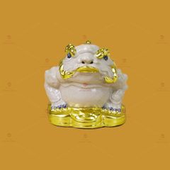 Thiềm Thừ Ngậm Tiền Phong Thủy Dát Vàng