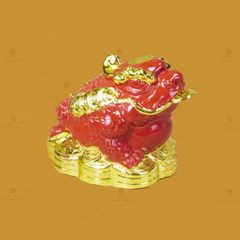 Thiềm Thừ Ngậm Tiền Phong Thủy Dát Vàng
