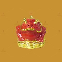 Thiềm Thừ Ngậm Tiền Phong Thủy Dát Vàng