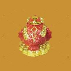 Thiềm Thừ Ngậm Tiền Phong Thủy Dát Vàng