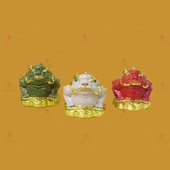 Thiềm Thừ Ngậm Tiền Phong Thủy Dát Vàng