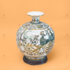 Quả Hút Lộc Nhị Cảnh Thuận Buồm Công Đào Vẽ Vàng
