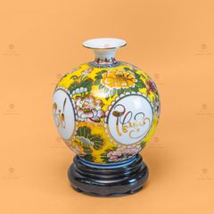 Quả Hút Lộc Hoa Phú Quý Vẽ Chữ Thuận Buồm Xuôi Gió