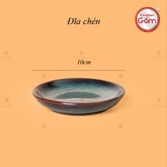 Bộ Ấm Chén Siêu Men Hỏa Biến Rêu Lòng Hoa
