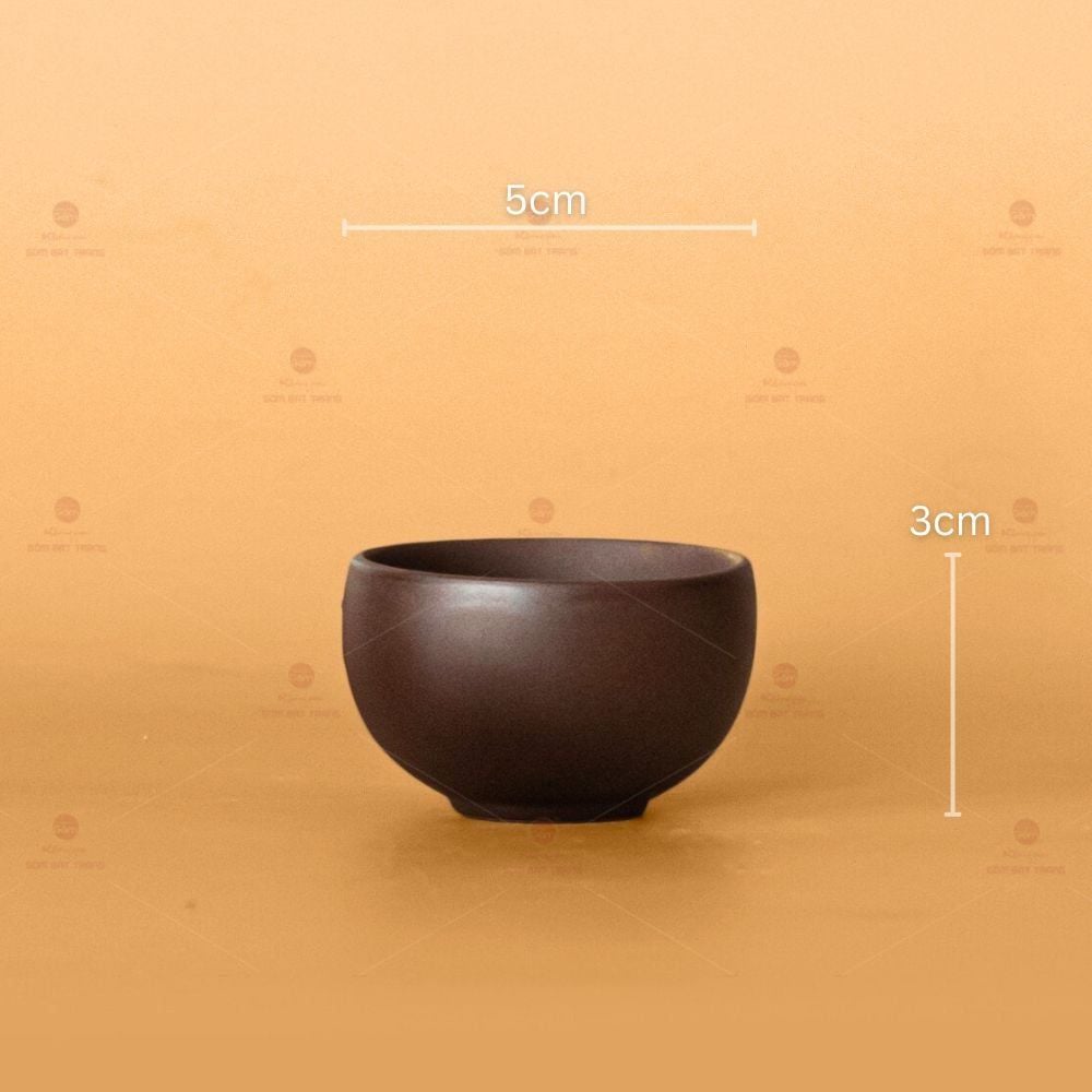 Bộ Ấm Chén An Thổ Túc (Chén gốm)