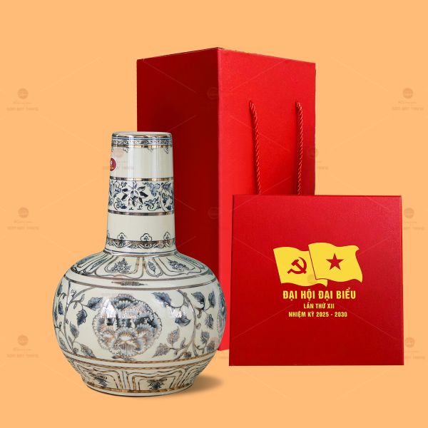 Lọ Âm Dương Cha Mẹ Vẽ Vàng