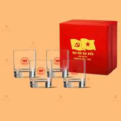 Bộ Ly Thủy Tinh Lùn Cao Cấp