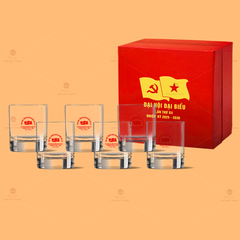 Bộ Ly Thủy Tinh Lùn Cao Cấp