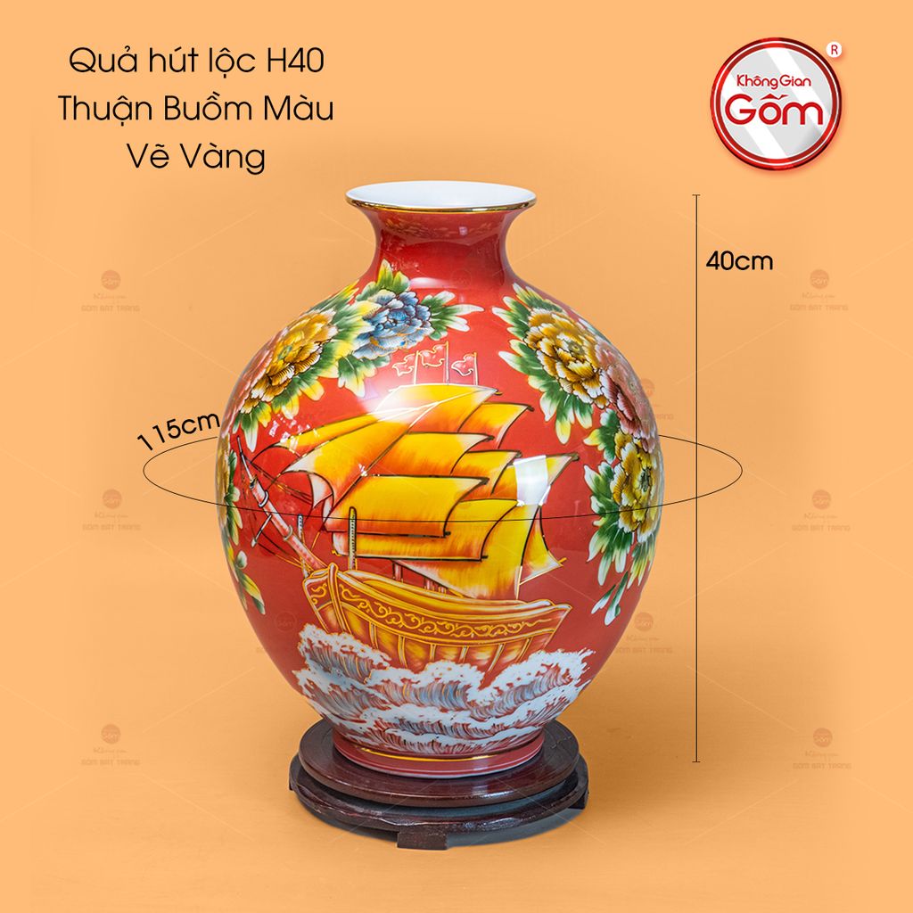 Quả Hút Lộc Men Đỏ Thuận Buồm Xuôi Gió
