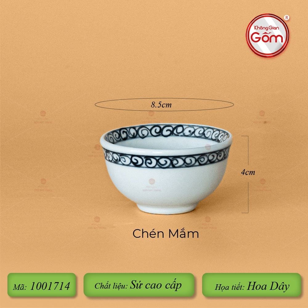 Bộ Bát Đĩa Hoa Mặt Trời Hoa Dây