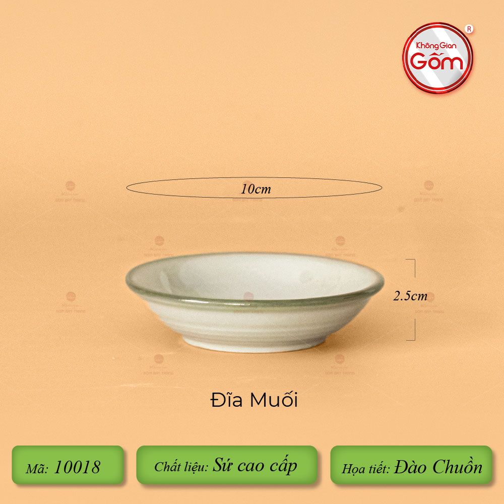 Bộ Bát Đĩa Hoa Mặt Trời Đào Chuồn