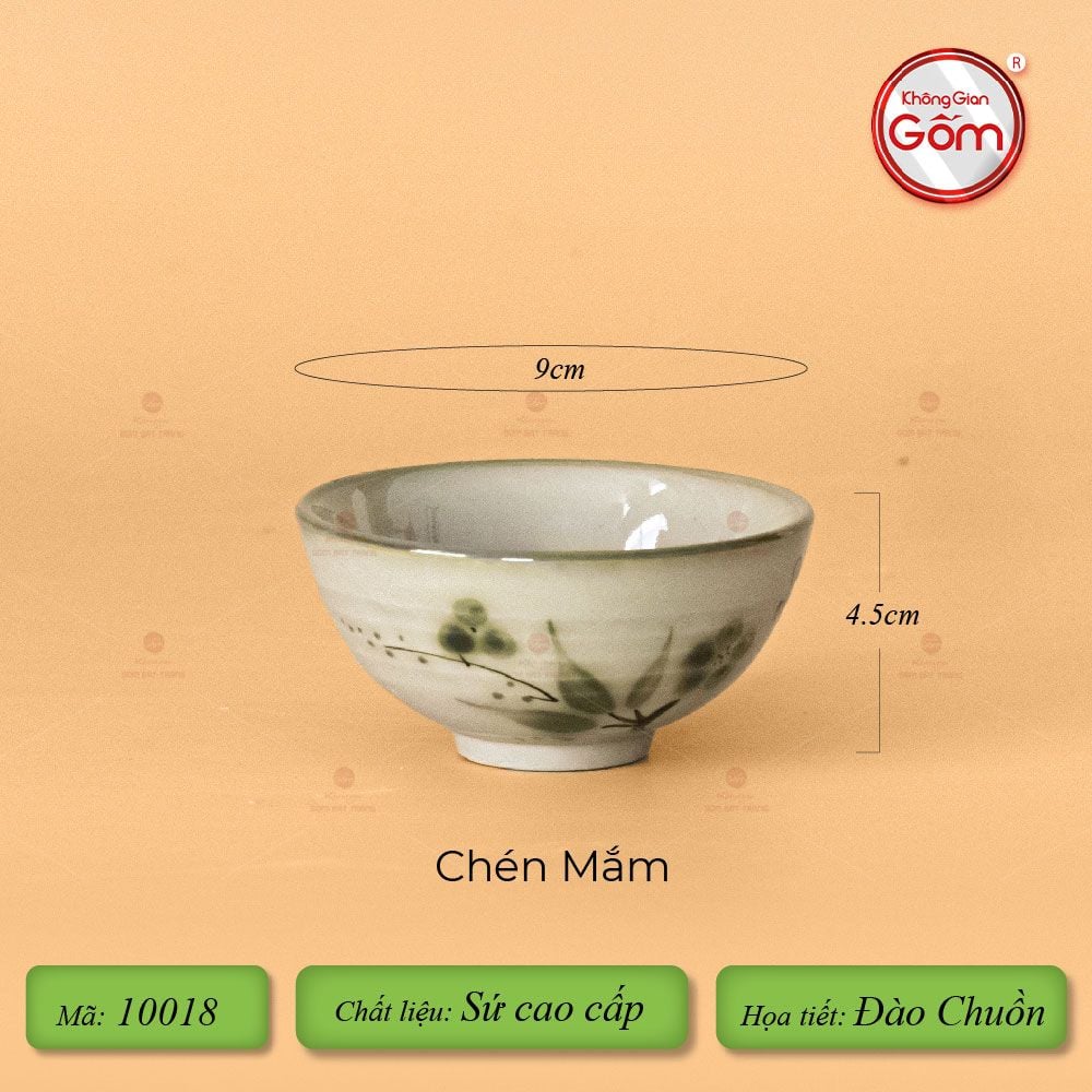 Bộ Bát Đĩa Hoa Mặt Trời Đào Chuồn