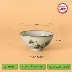 Bộ Bát Đĩa Hoa Mặt Trời Đào Chuồn