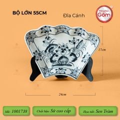 Bộ Bát Đĩa Hoa Mặt Trời Sen Tràm