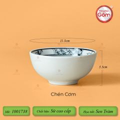 Bộ Bát Đĩa Hoa Mặt Trời Sen Tràm