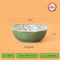Bộ Bát Đĩa Hoa Mặt Trời Hoa Bèo