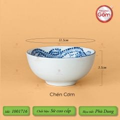 Bộ Bát Đĩa Hoa Mặt Trời Phù Dung