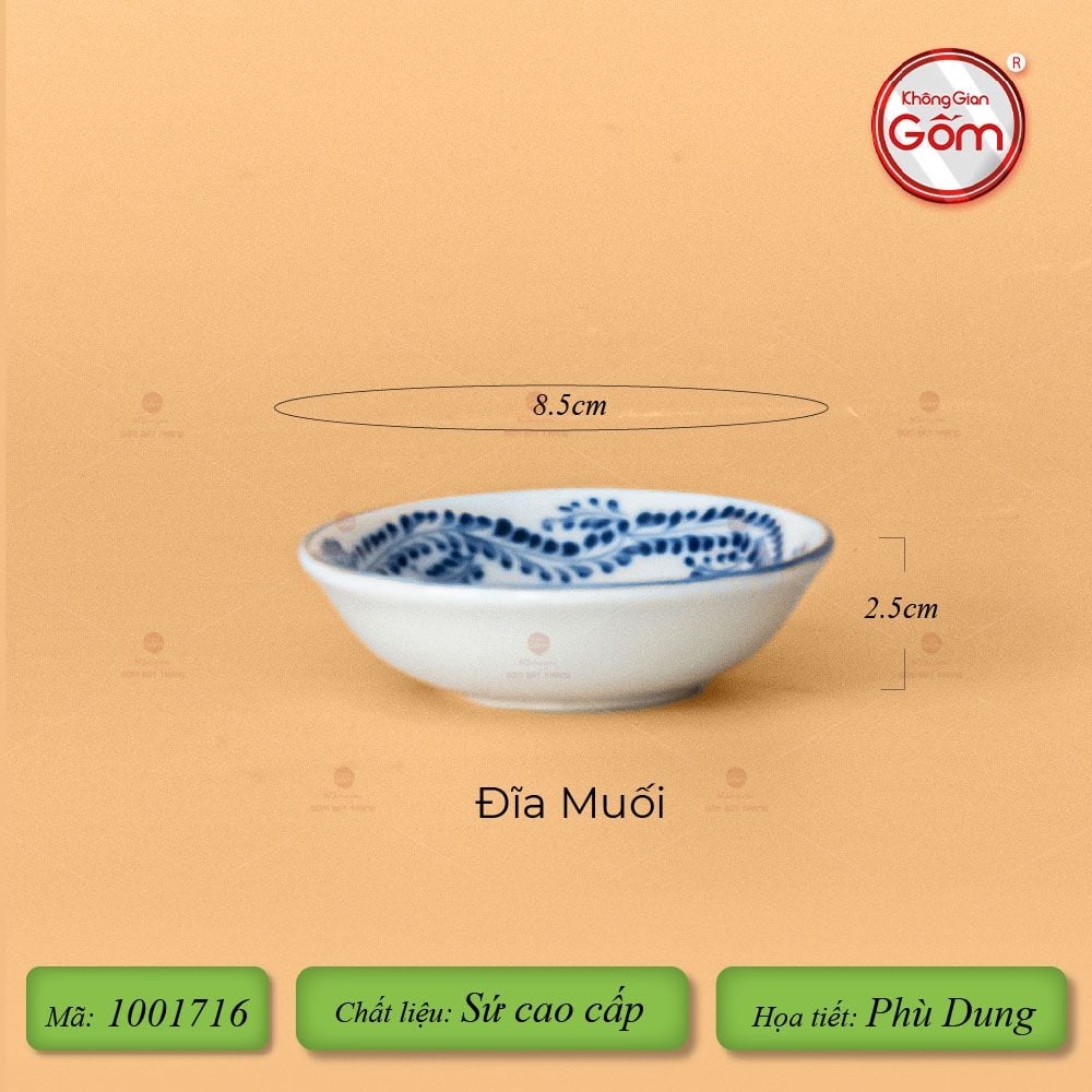 Bộ Bát Đĩa Hoa Mặt Trời Phù Dung