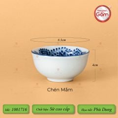 Bộ Bát Đĩa Hoa Mặt Trời Phù Dung