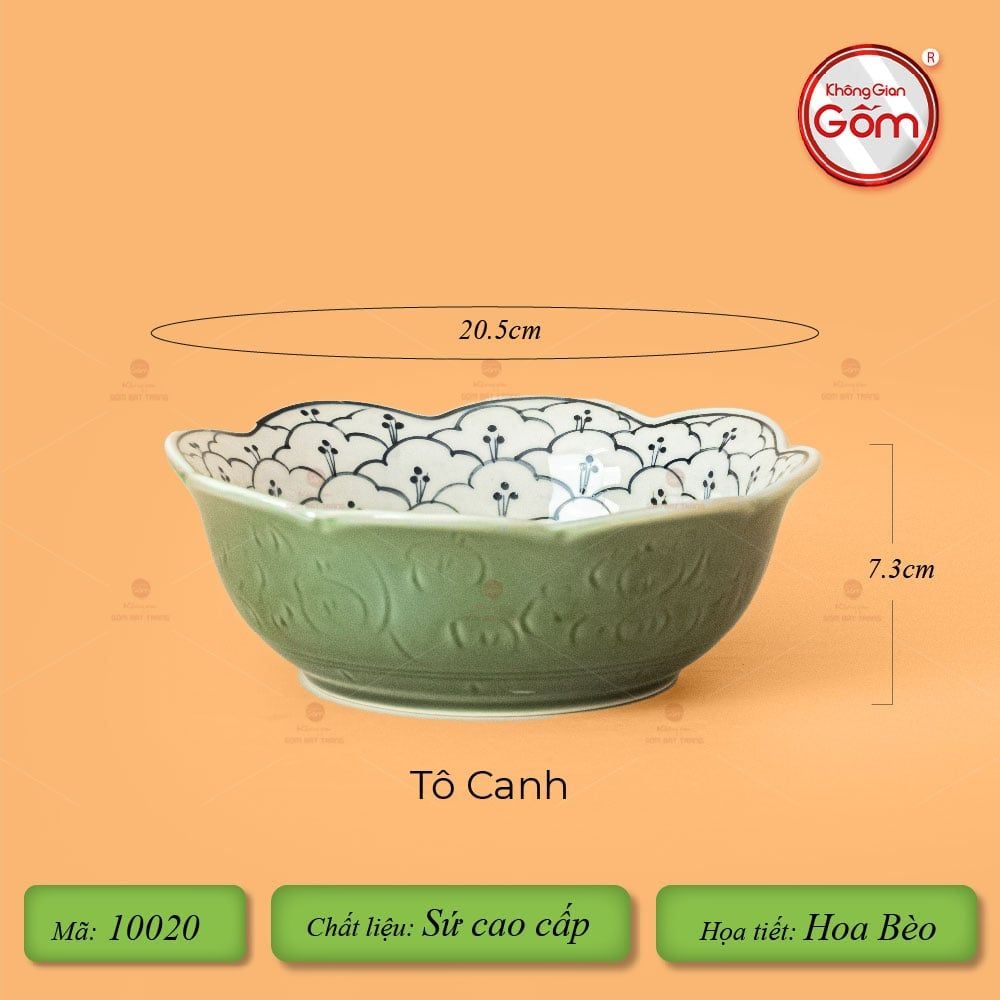 Bộ Bát Đĩa Hoa Mặt Trời Hoa Bèo