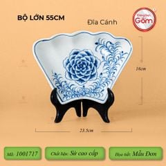 Bộ Bát Đĩa Hoa Mặt Trời Mẫu Đơn