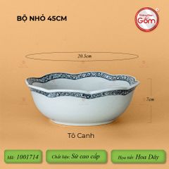Bộ Bát Đĩa Hoa Mặt Trời Hoa Dây