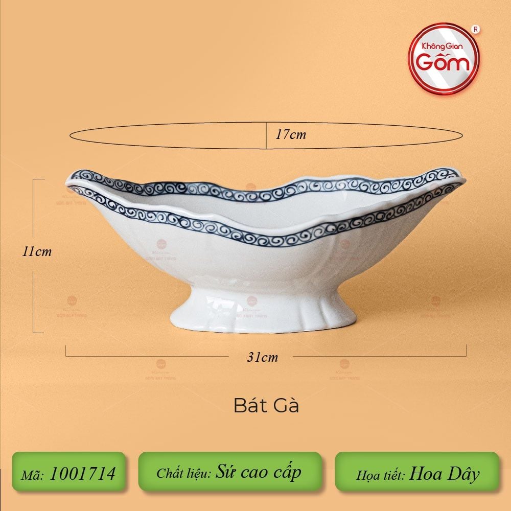 Bộ Bát Đĩa Hoa Mặt Trời Hoa Dây