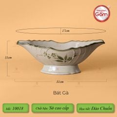 Bộ Bát Đĩa Hoa Mặt Trời Đào Chuồn