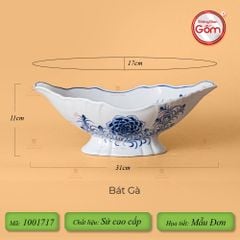 Bộ Bát Đĩa Hoa Mặt Trời Mẫu Đơn