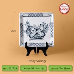 Bộ Nậm Rượu Hoa Sen Tràm
