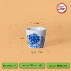 Bộ Nậm Rượu Hoa Mẫu Đơn