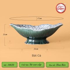 Bát Đựng Gà Hoa Bèo
