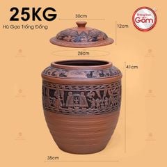 Hũ Gạo Trống Đồng
