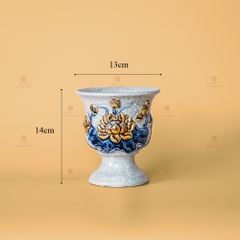 Ly Phật Thủ Lớn Họa Tiết Hoa Sen